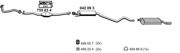 ERNST 050702 Exhaust System